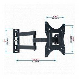 Universal Full Motion TV Wall Mount  for 17-42 Inch