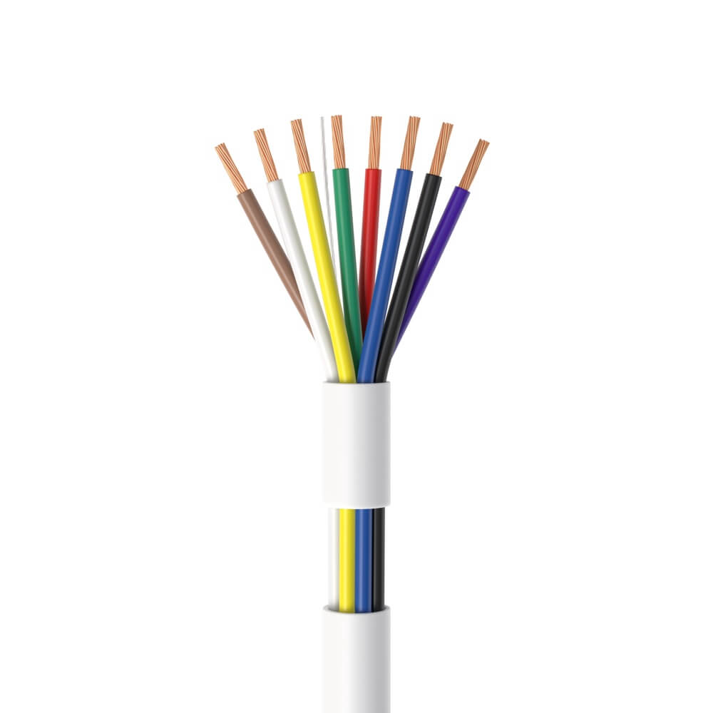 18/8 AWG stranded unshielded security and alarm cable