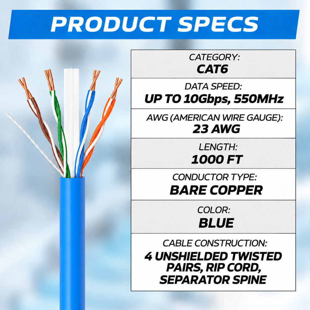 CAT6-UTP-solid-Network-Ethernet-LAN-Cable-Bulk-wire-SatMaximum-1000FT-Blue_02-Product Specs
