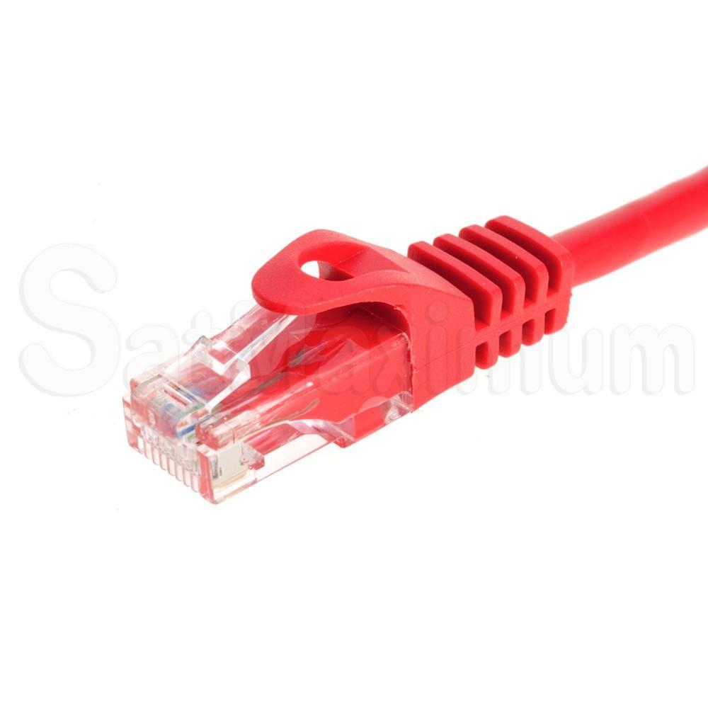CAT6 UTP Network Ethernet LAN Patch Cord Cable - Red