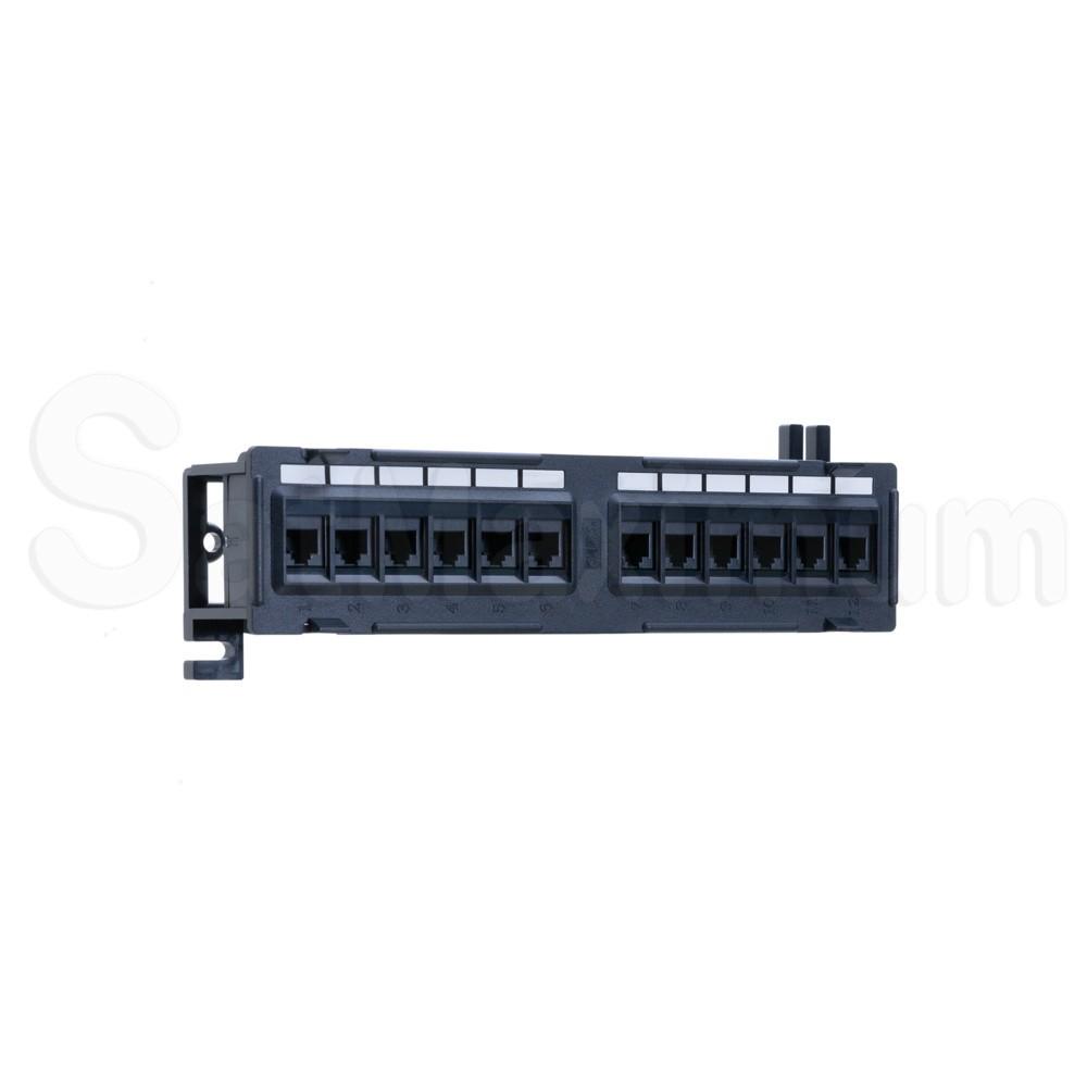 Cat5e Patch Panel,SatMaximum - 12 Ports