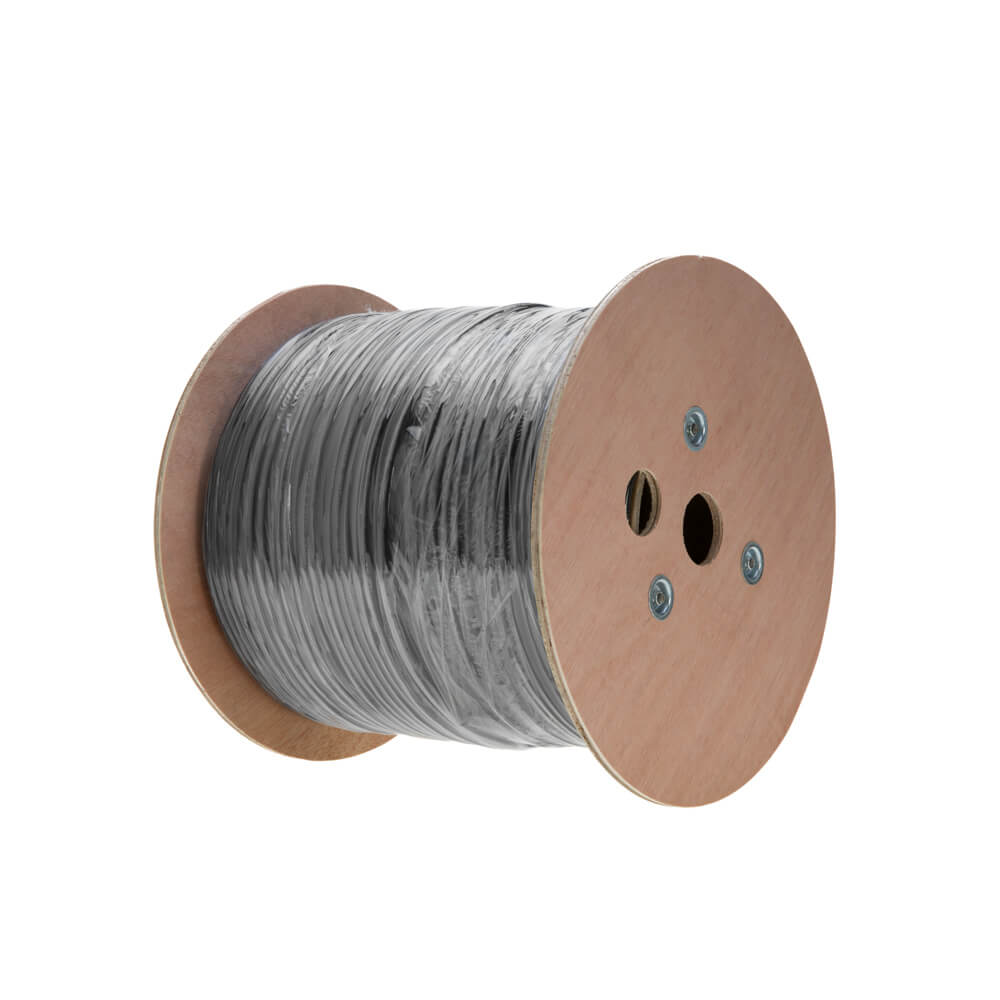 Cat6 FTP Outdoor 1000ft Wooden Spool_View