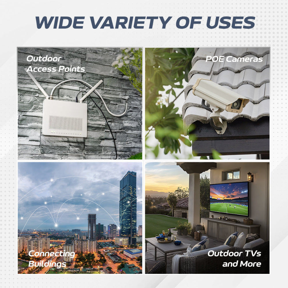 Cat6 UTP Outdoor 1000ft_Variety of Uses_09 View