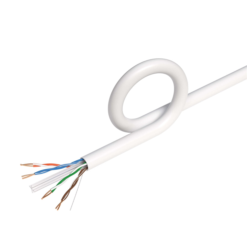 Cat6 Copper Cable White Loop