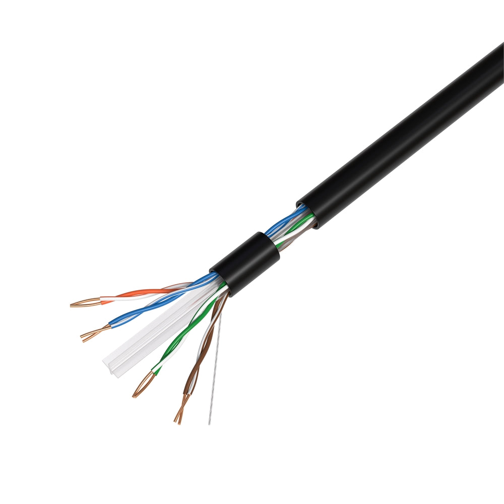 Cat6 Plenum 1000ft Black Top
