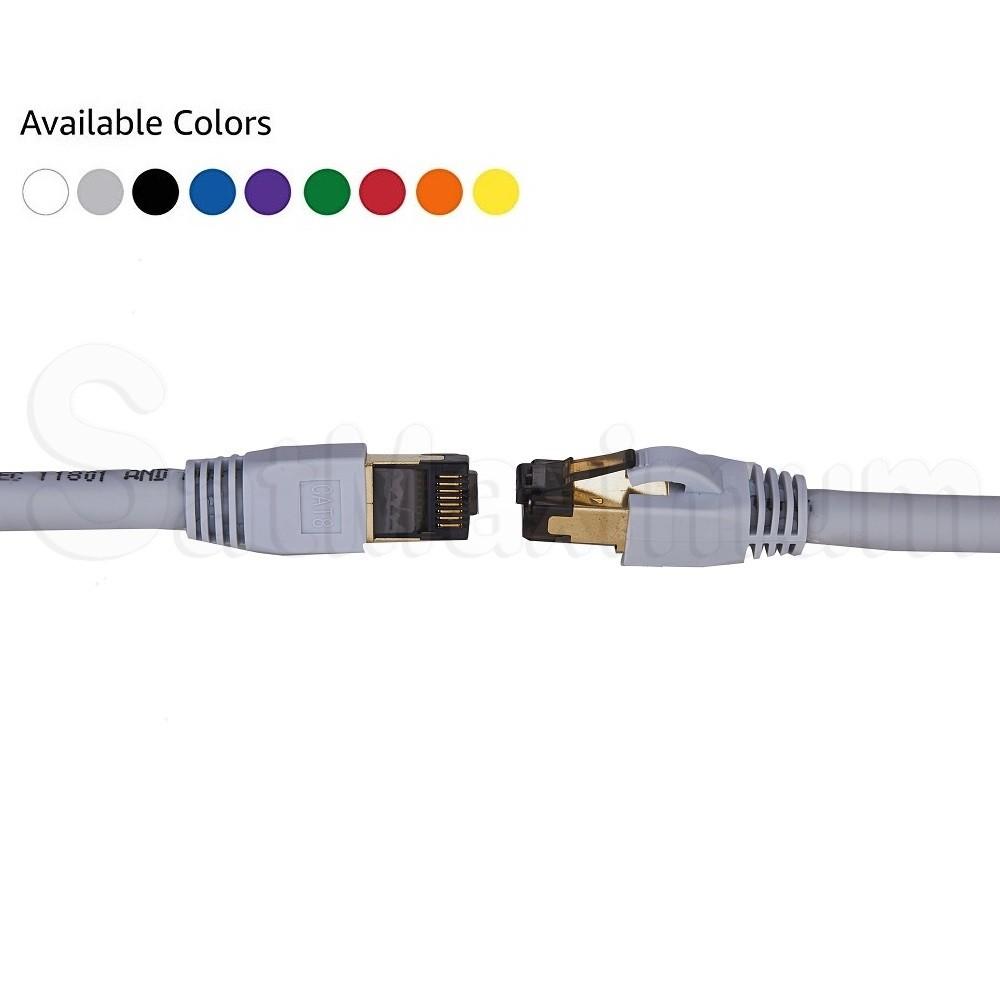 SFTP CAT8 Ethernet Patch Cable, SatMaximum