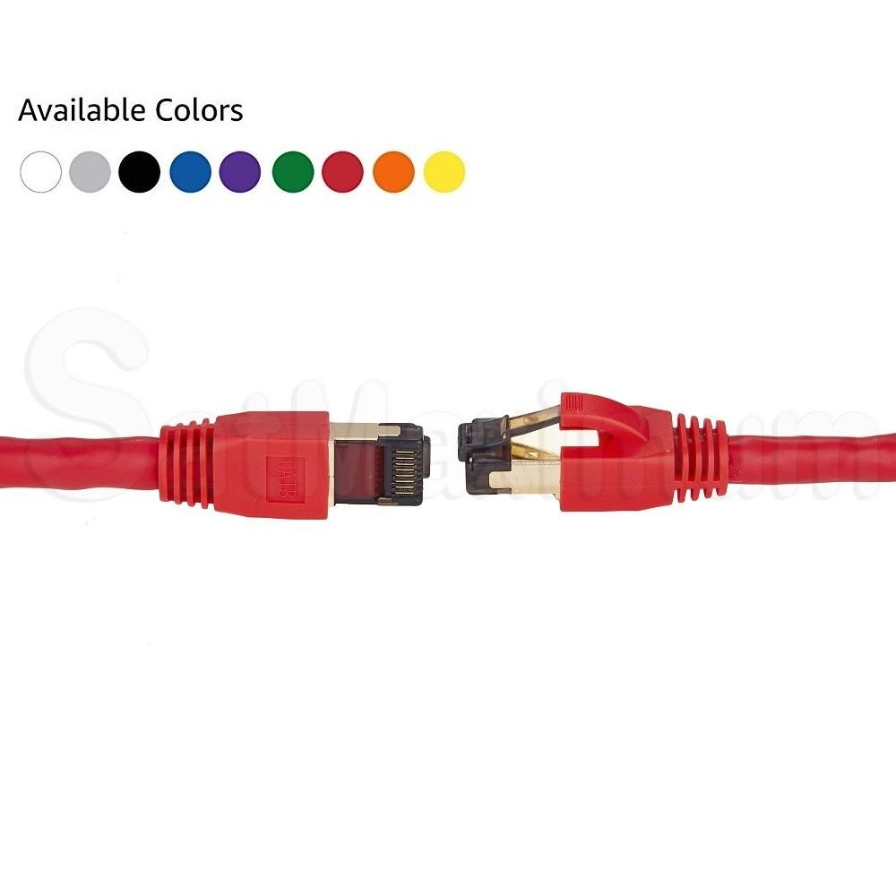 SFTP CAT8 Ethernet Patch Cable, SatMaximum