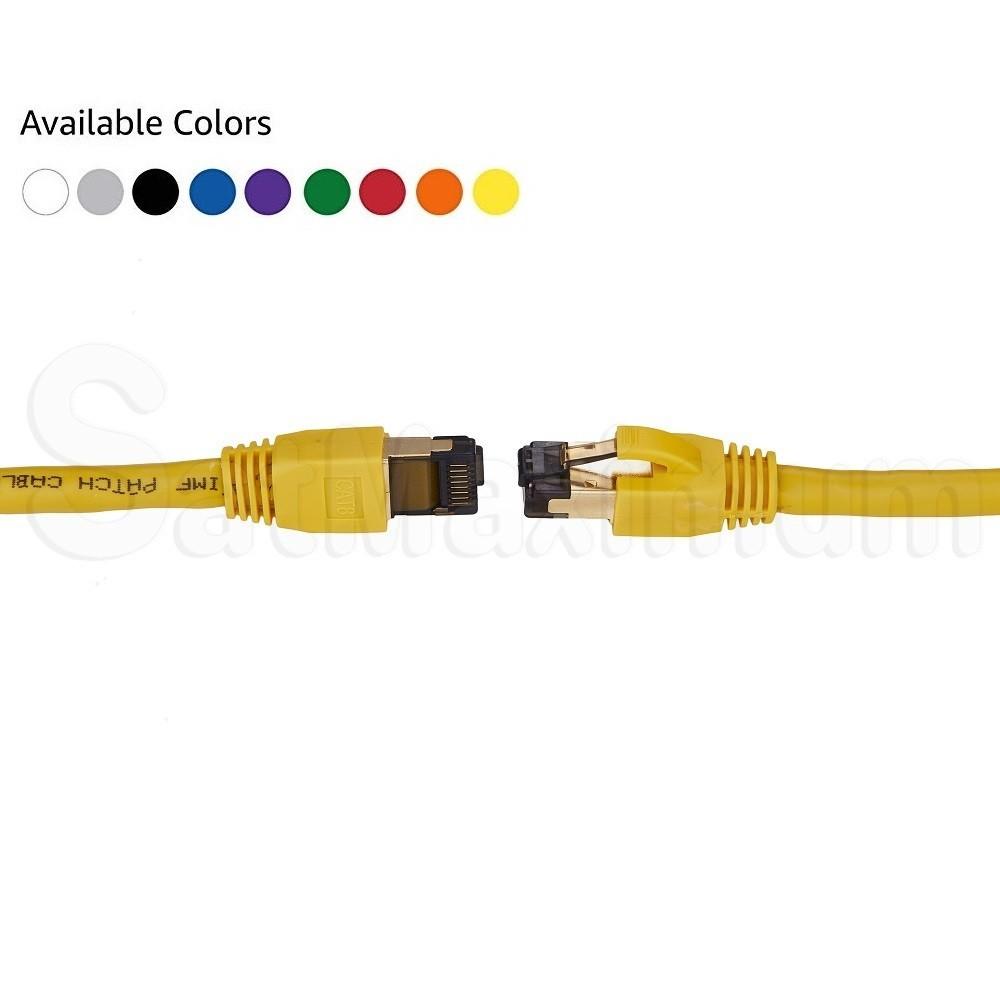 SFTP CAT8 Ethernet Patch Cable, SatMaximum