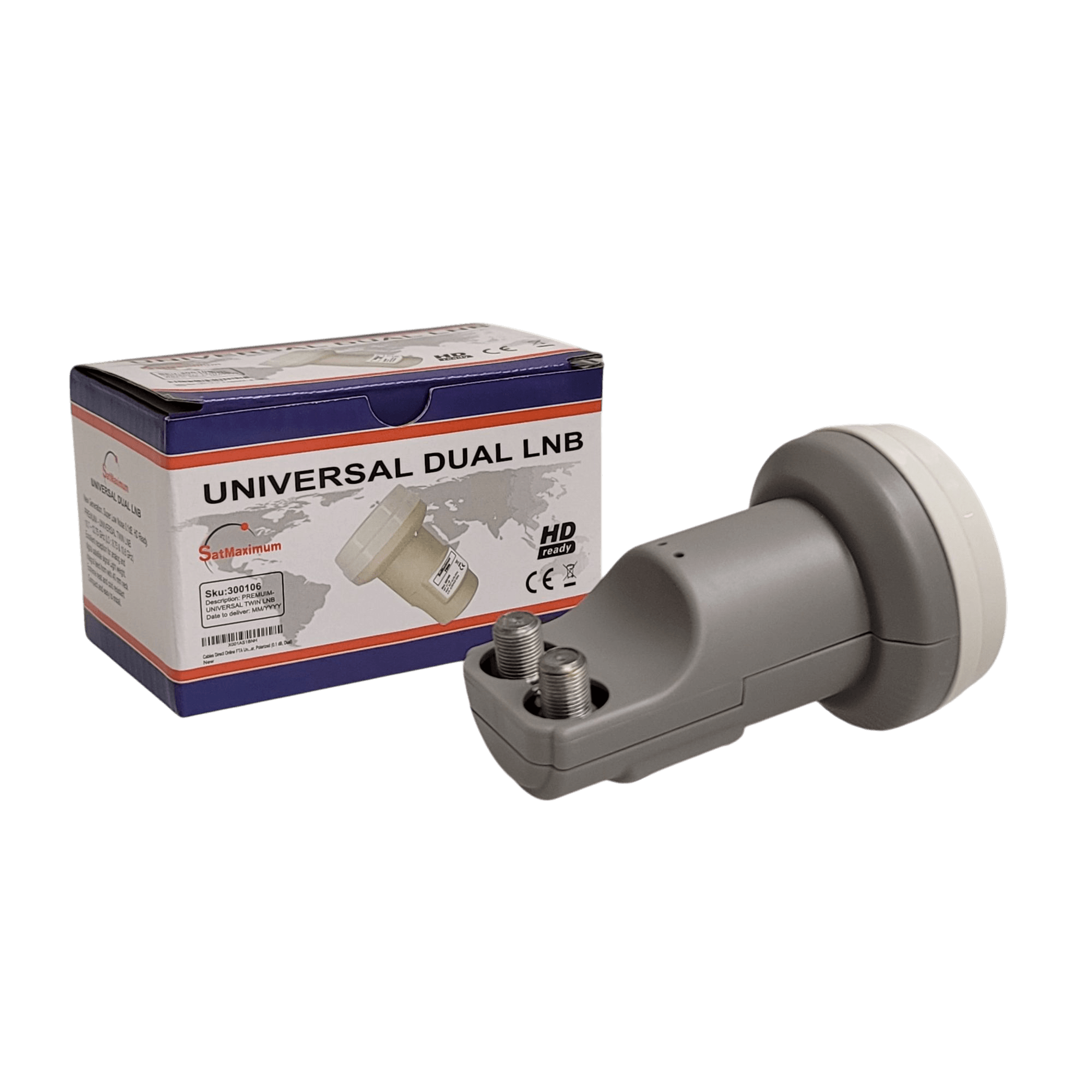 FTA Universal Ku Band LNB, 0.1dB Satellite Dish LNBF, Linear, Polarized