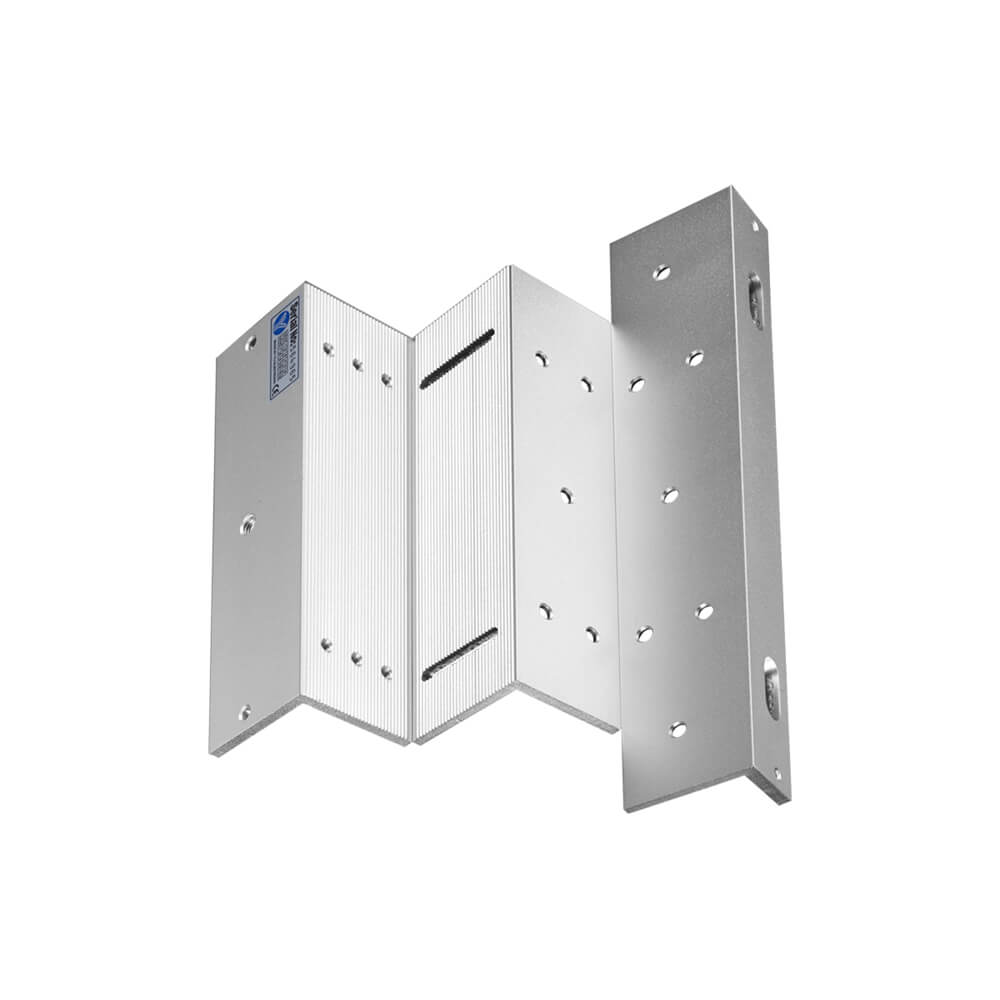 L & Z Bracket for Single Door Waterproof Magnetic Lock 1200lbs Holding Force