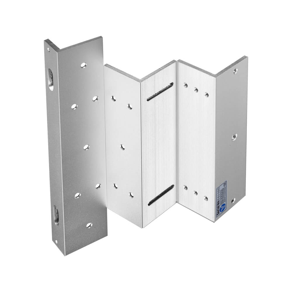 L & Z Bracket for Single Door Waterproof Magnetic Lock 1200lbs Holding Force
