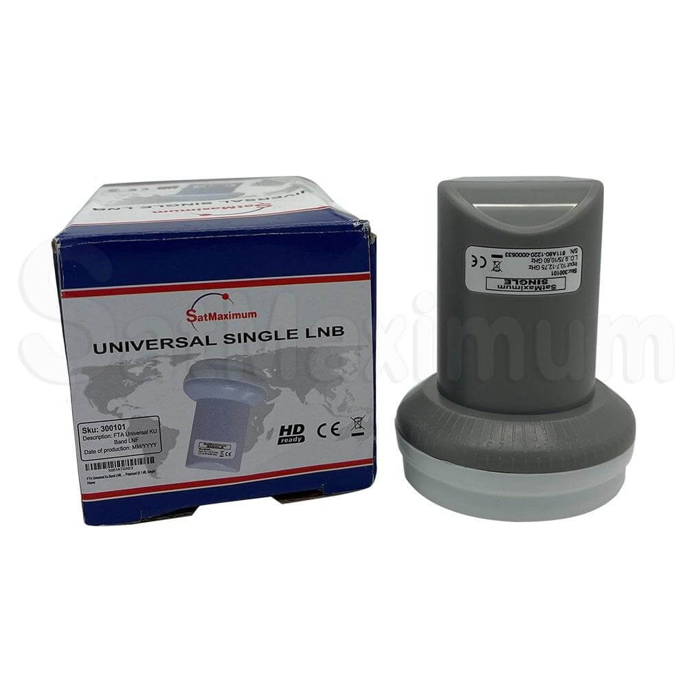 FTA Universal Ku Band LNB, 0.1dB Satellite Dish LNBF, Linear, Polarized