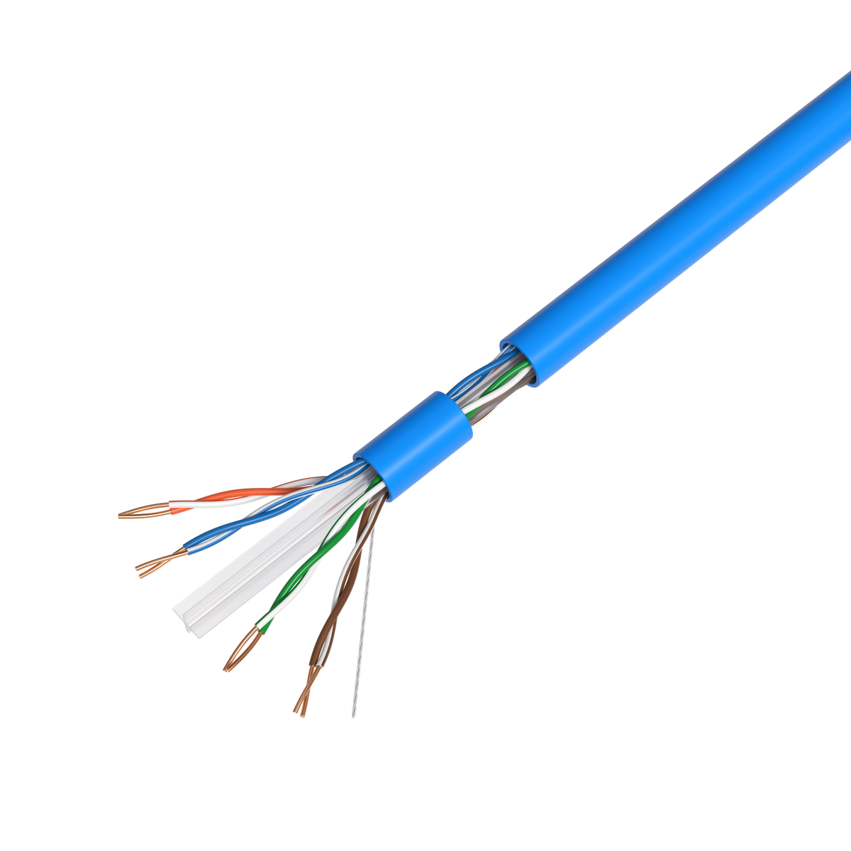 1000FT UTP Copper CAT6 Cable, Bulk wire, PoE, PoE+, PoE++, SatMaximum