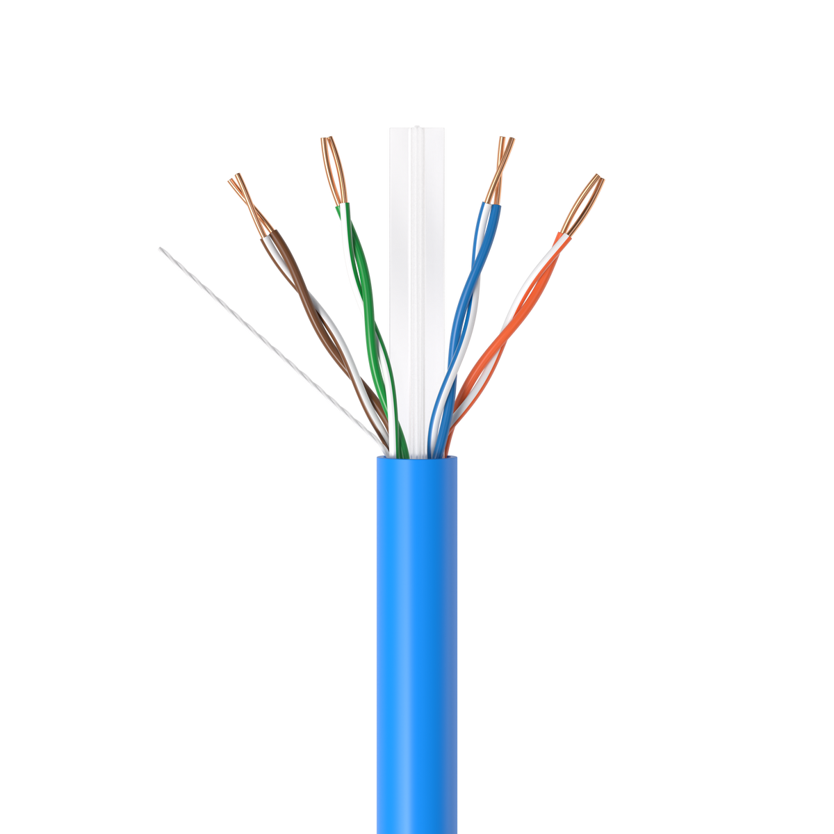 1000FT UTP Copper CAT6 Cable, Bulk wire, PoE, PoE+, PoE++, SatMaximum