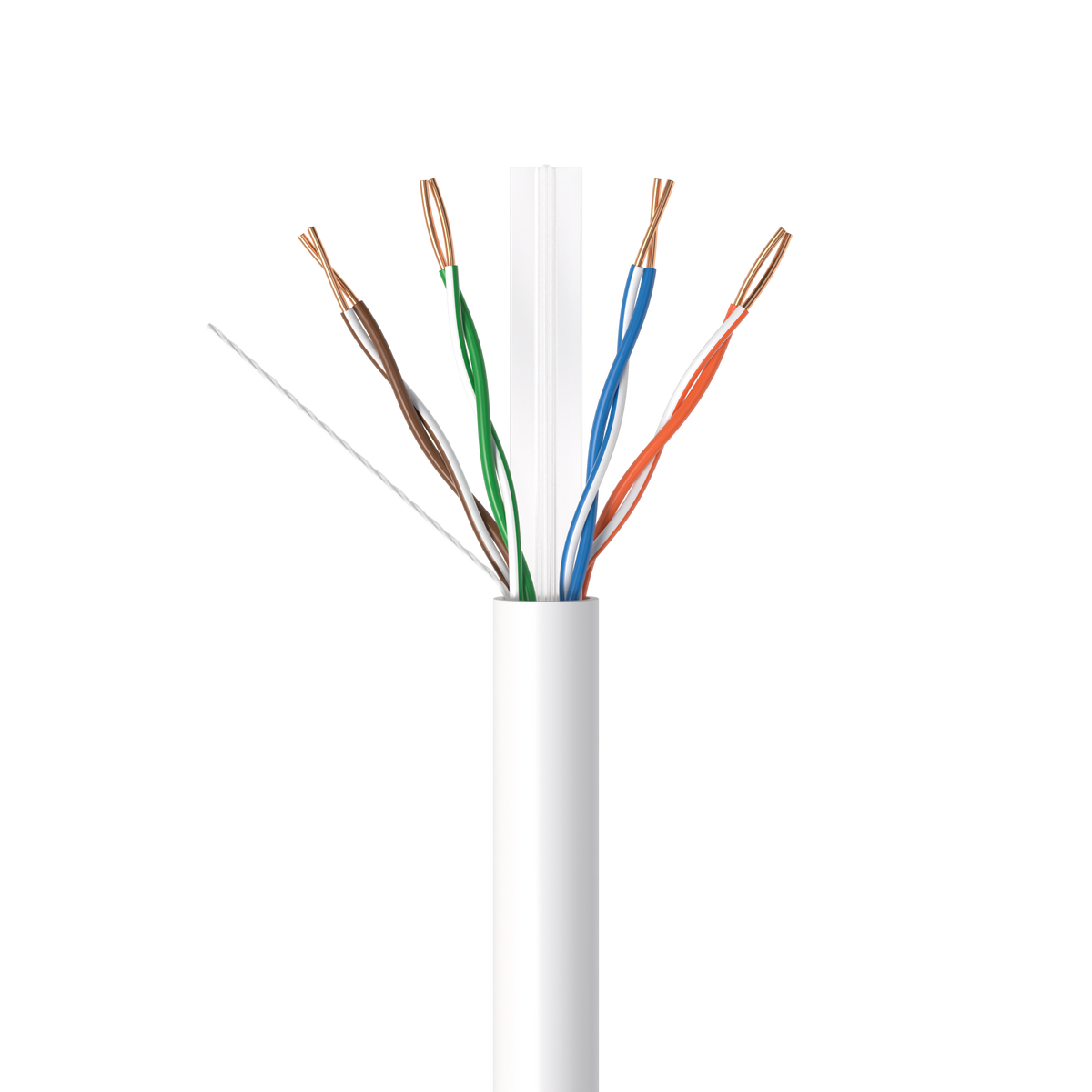 1000FT UTP Copper CAT6 Cable, Bulk wire, PoE, PoE+, PoE++, SatMaximum