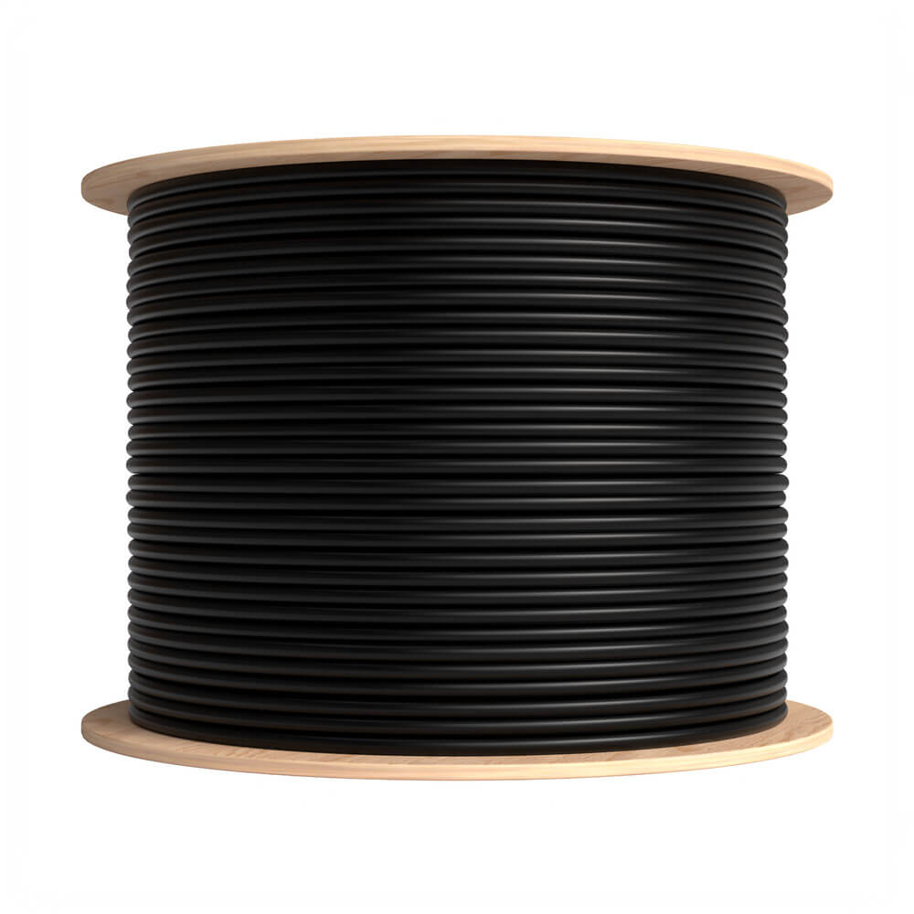 1000 ft CAT6A UTP Bulk Ethernet Cable – 23 AWG Solid Copper, PoE/PoE+/PoE++