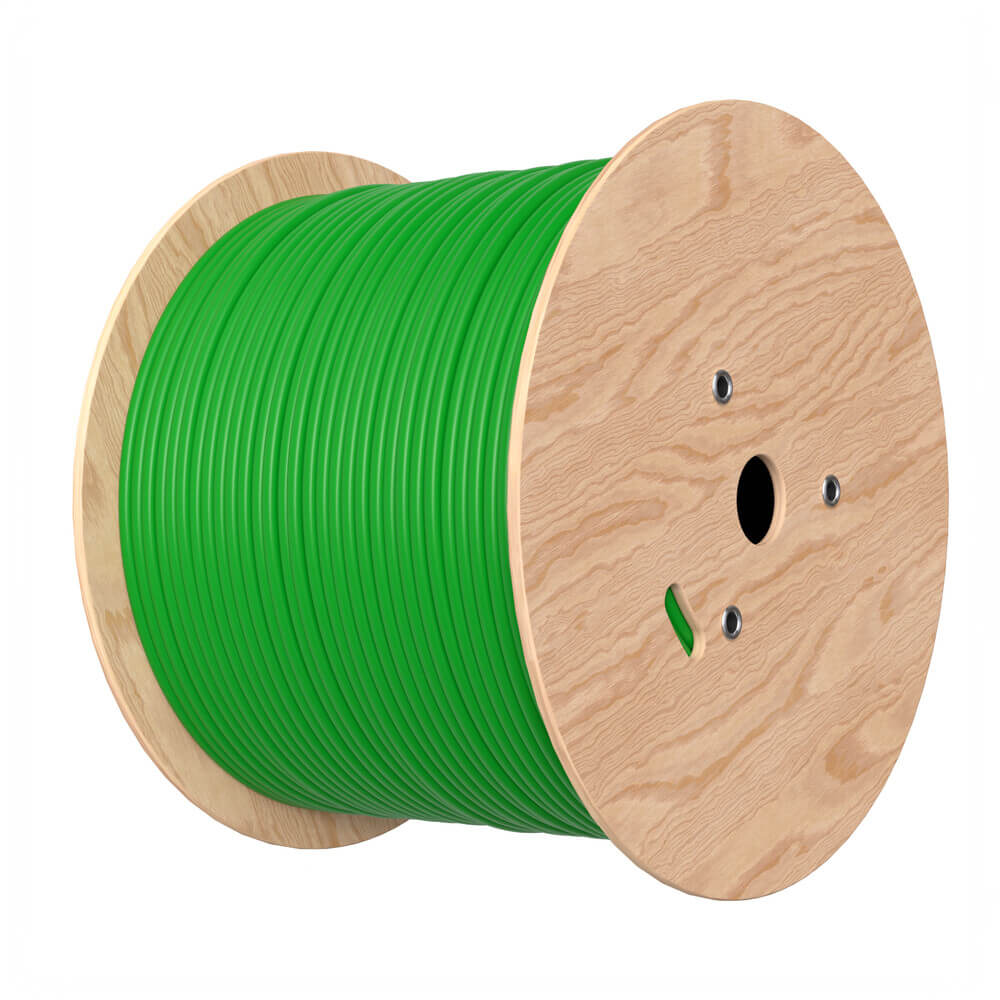 1000 ft CAT6A UTP Bulk Ethernet Cable – 23 AWG Solid Copper, PoE/PoE+/PoE++