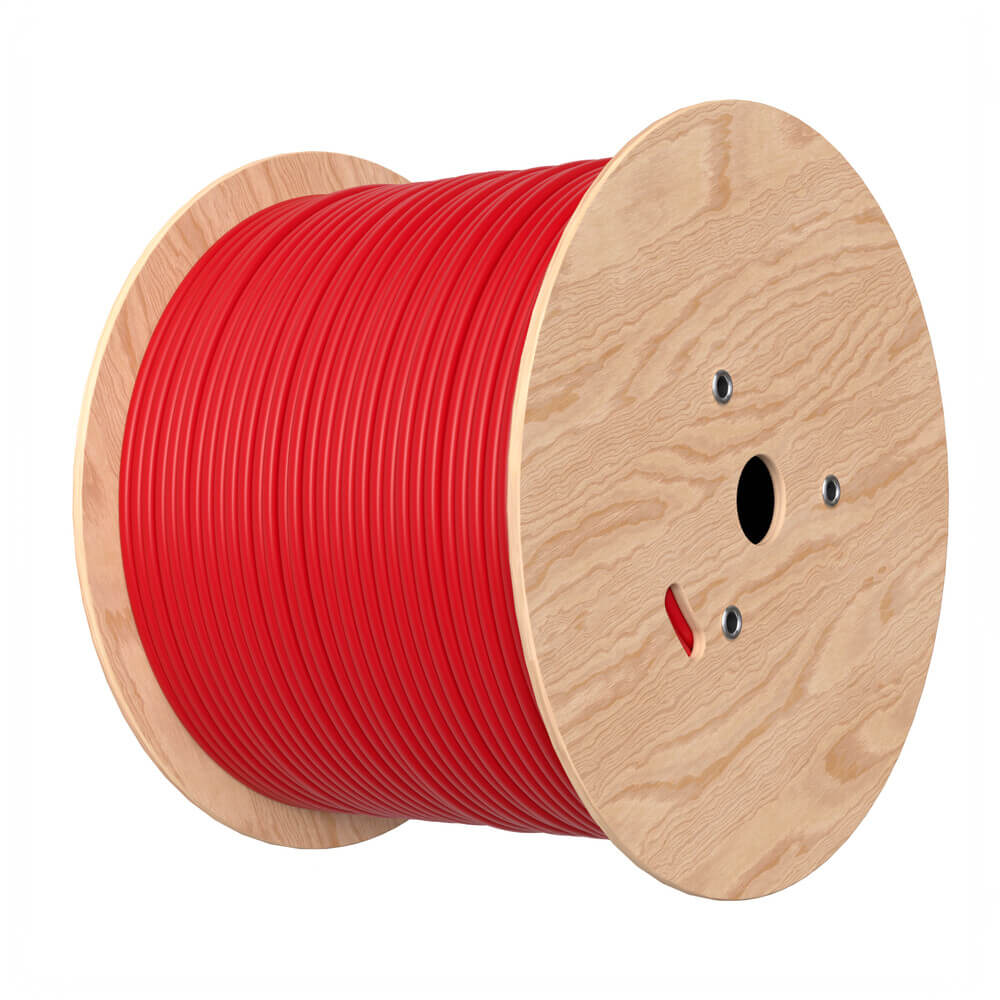 1000 ft CAT6A UTP Bulk Ethernet Cable – 23 AWG Solid Copper, PoE/PoE+/PoE++