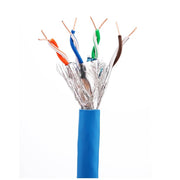 500 ft CAT7 S/FTP Bulk Ethernet Cable – Solid Copper, ETL, PoE/PoE+/PoE++