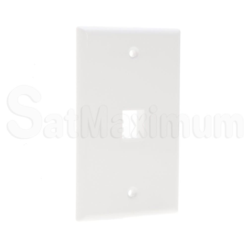Keystone Wallplate 1 port