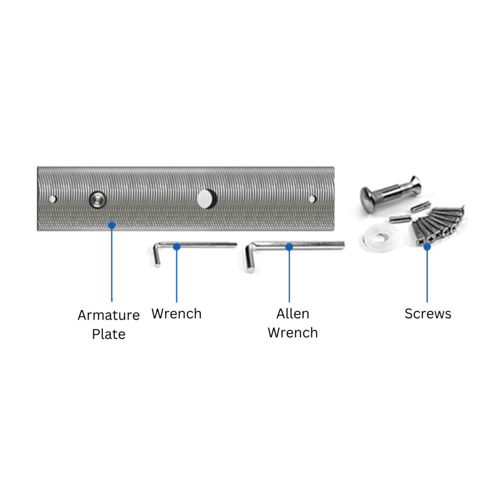 Magnetic Lock with LED Indicators 600lb Holding Force, 12V, Spec