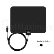 Long Range HDTV Indoor Flat Antenna Black