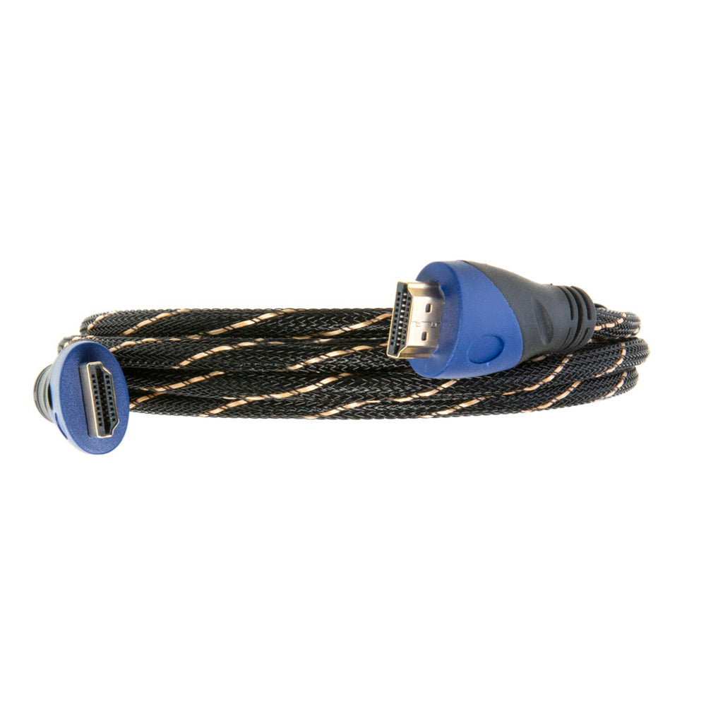 Mesh-Braided 4K 60Hz HDMI Cable High-Speed Ethernet Male to Male,SatMaximum- test