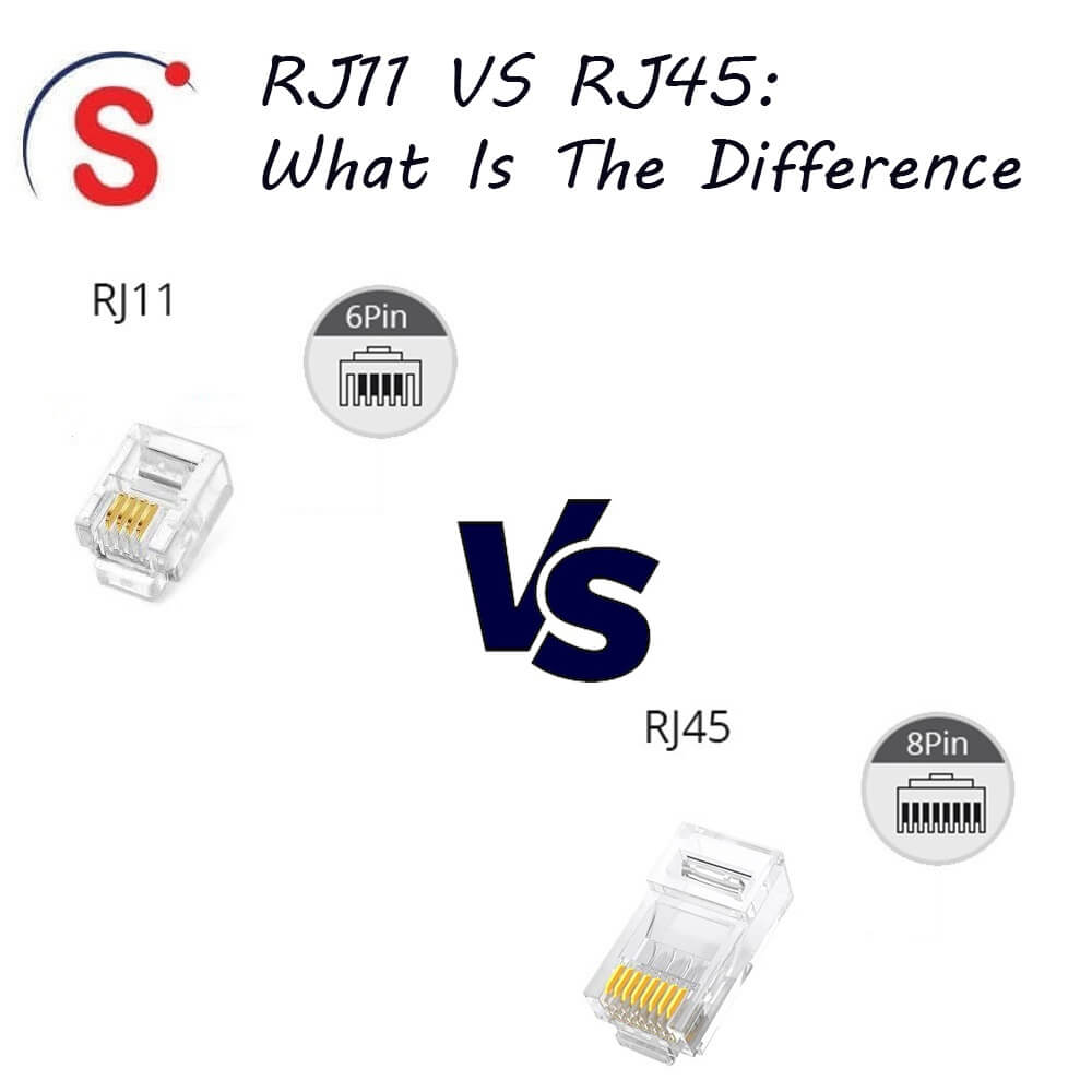 RJ11 VS RJ45: What Is The Difference