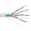 1000 FT CAT5e FTP solid CCA Network Ethernet LAN Cable, Bulk wire, SatMaximum -  White