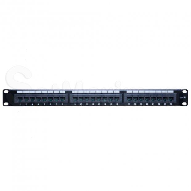 Cat6 Patch Panel, SatMaximum - 24 ports