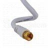 RG6 Coaxial Extension Cable with F-Connectors for Satellite Dish TV VCR VIDEO Antenna, SatMaximum