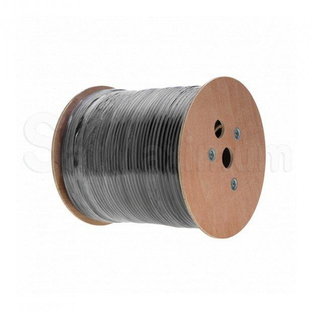 1000FT CAT5e FTP Outdoor, Direct Burial,shielded solid Network Ethernet LAN Cable Bulk wire, SatMaximum