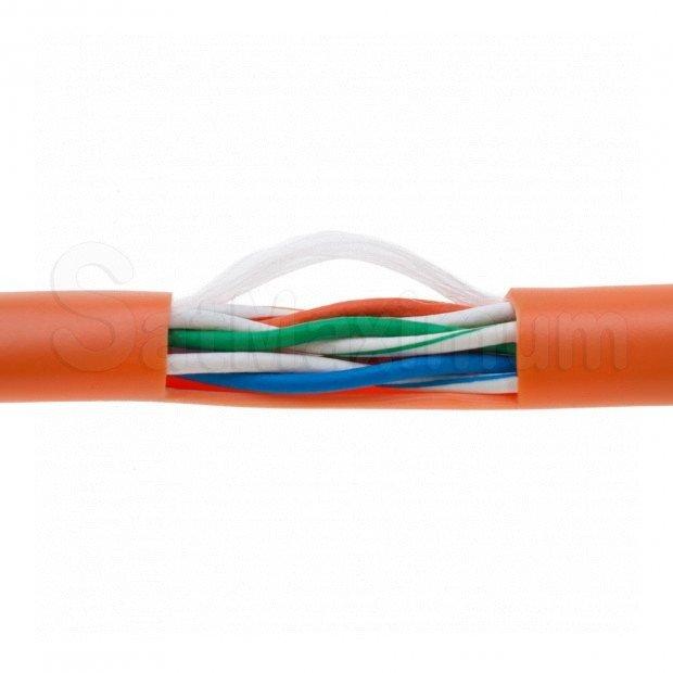 1000FT CAT5e UTP Network Ethernet LAN Bulk Cable, 24 AWG Solid CCA Wire, Pull Box, SatMaximum